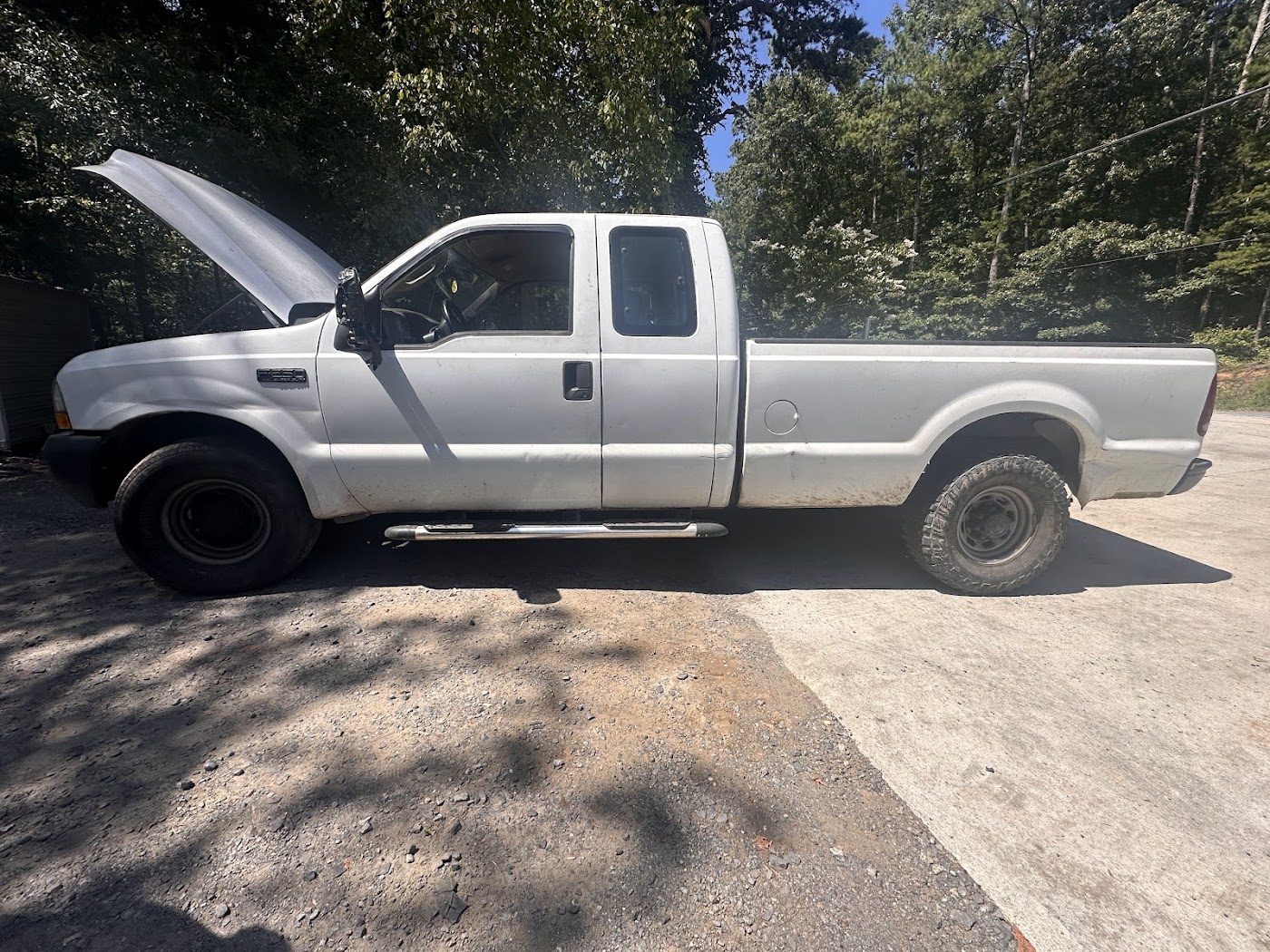 Work truck, bought for cash