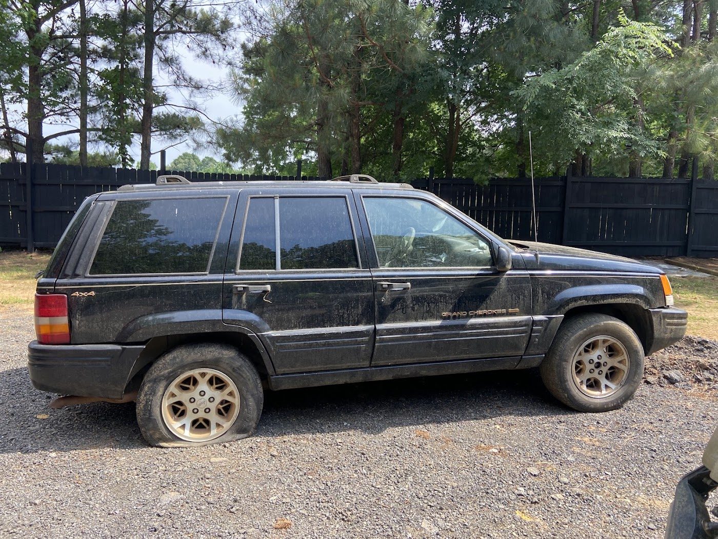 SUV ready for pickup
